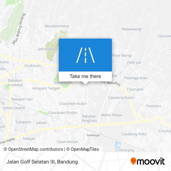 Jalan Golf Selatan III map