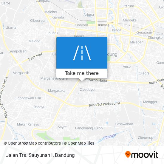 Jalan Trs. Sauyunan I map