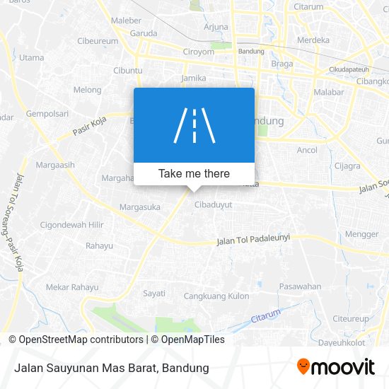 Jalan Sauyunan Mas Barat map