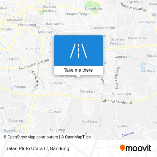 Jalan Pluto Utara III map
