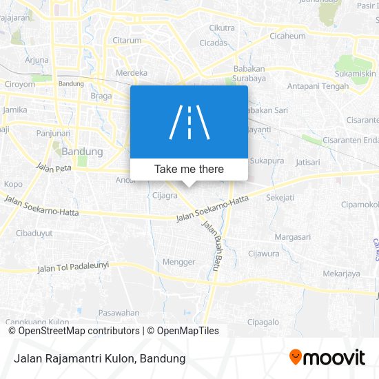 Jalan Rajamantri Kulon map