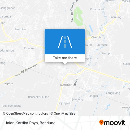 Jalan Kartika Raya map