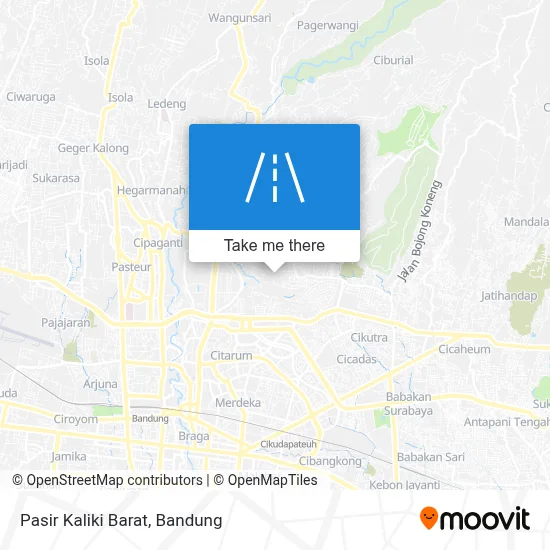 Pasir Kaliki Barat map
