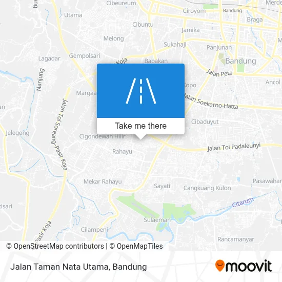Jalan Taman Nata Utama map