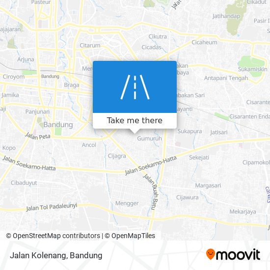 Jalan Kolenang map