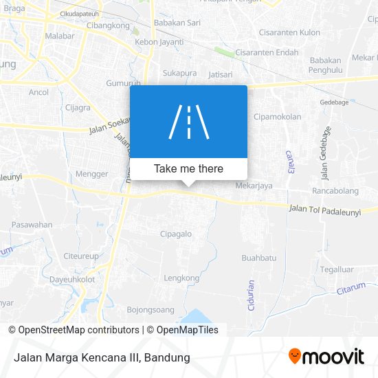 Jalan Marga Kencana III map
