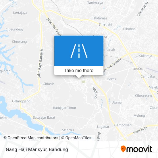 Gang Haji Mansyur map