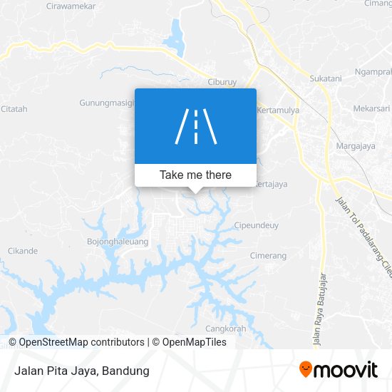 Jalan Pita Jaya map