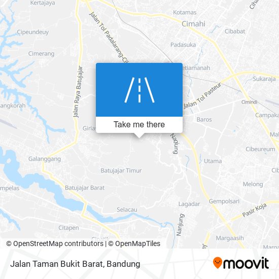 Jalan Taman Bukit Barat map