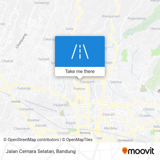 Jalan Cemara Selatan map