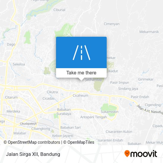 Jalan Sirga XII map