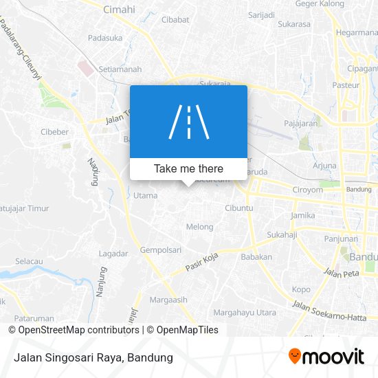 Jalan Singosari Raya map