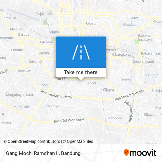 Gang Moch. Ramdhan II map