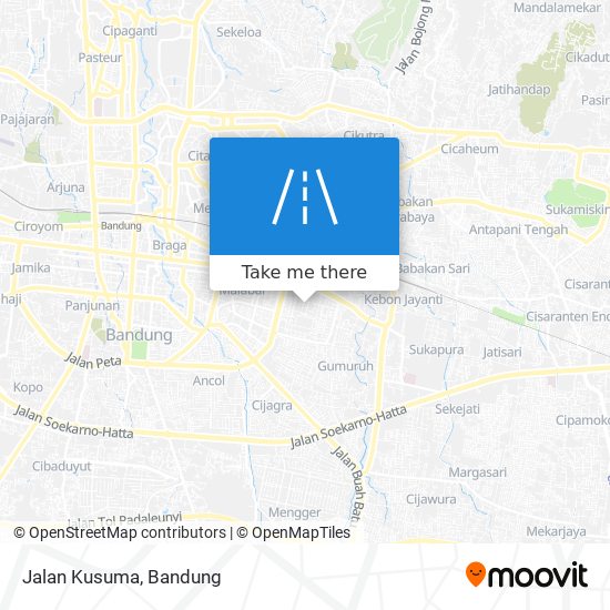 Jalan Kusuma map