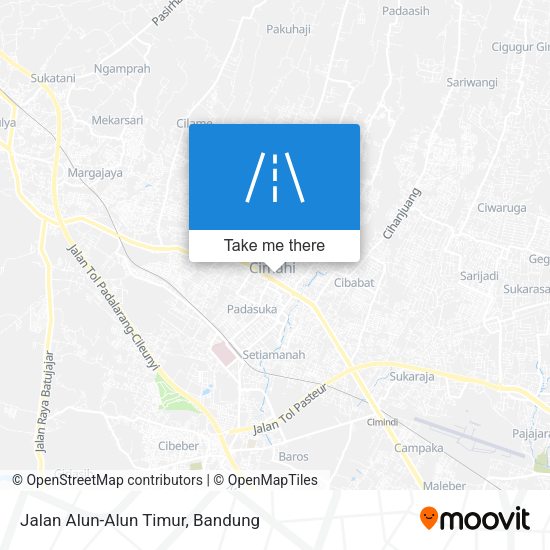 Jalan Alun-Alun Timur map