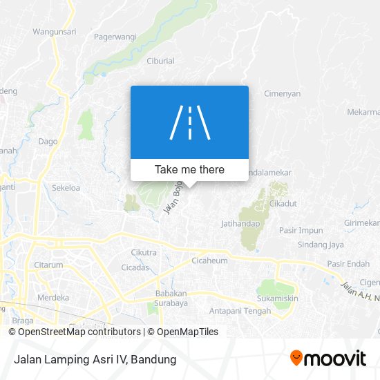 Jalan Lamping Asri IV map