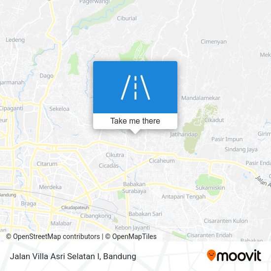 Jalan Villa Asri Selatan I map