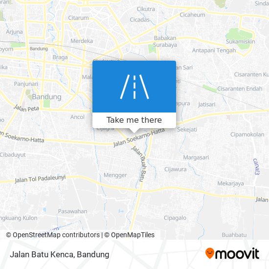 Jalan Batu Kenca map