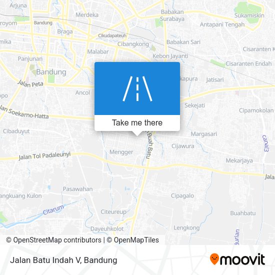 Jalan Batu Indah V map