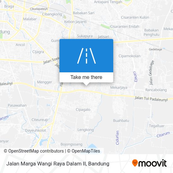 Jalan Marga Wangi Raya Dalam II map