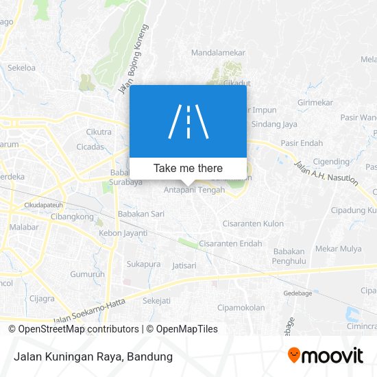 Jalan Kuningan Raya map