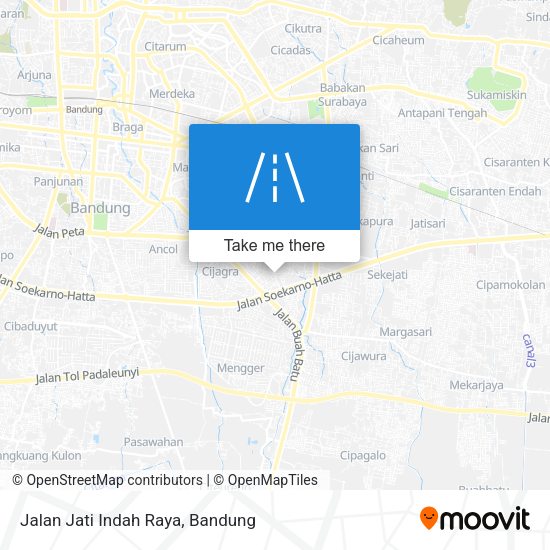 Jalan Jati Indah Raya map