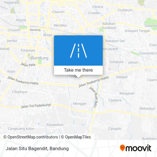 Jalan Situ Bagendit map