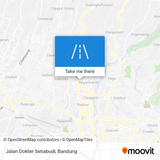 Jalan Dokter Setiabudi map