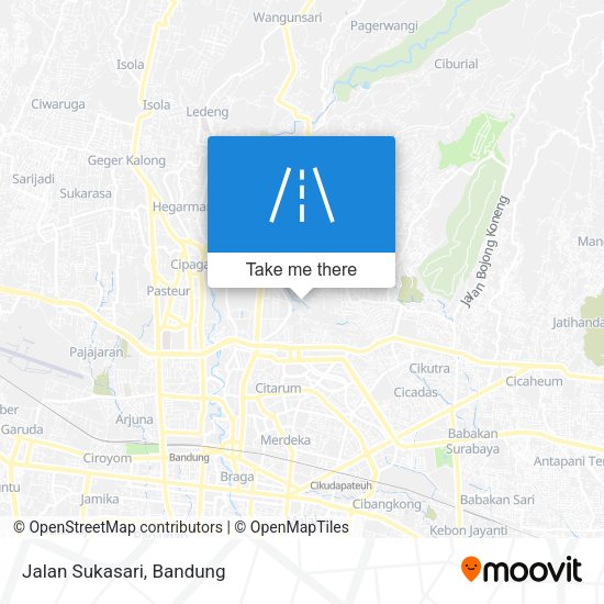 Jalan Sukasari map