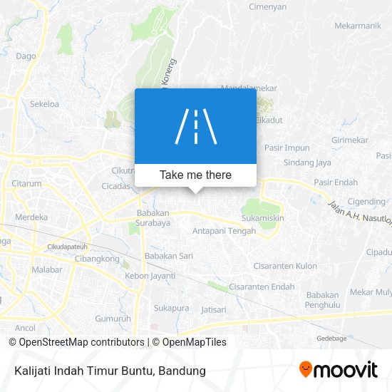Kalijati Indah Timur Buntu map