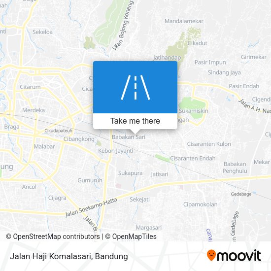 Jalan Haji Komalasari map