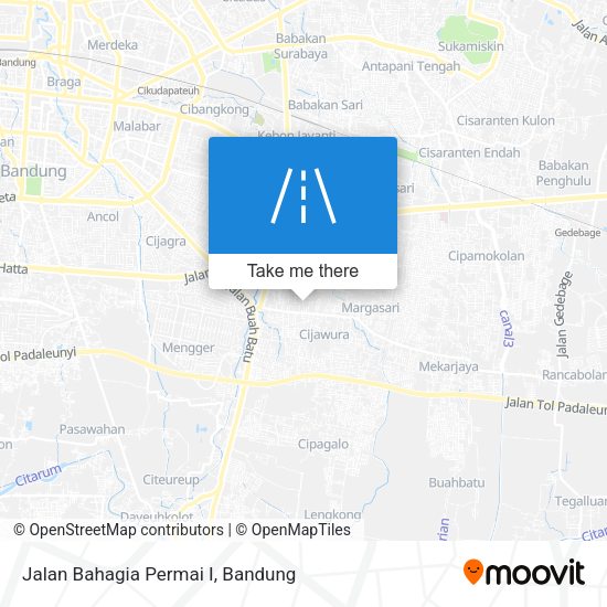 Jalan Bahagia Permai I map