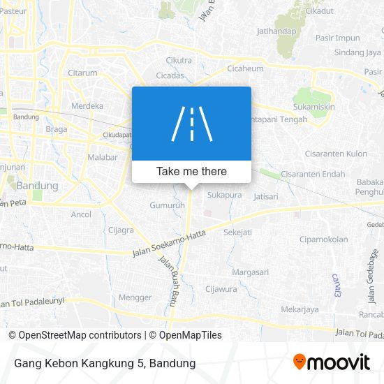 Gang Kebon Kangkung 5 map