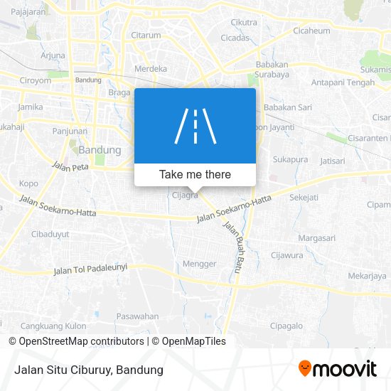 Jalan Situ Ciburuy map