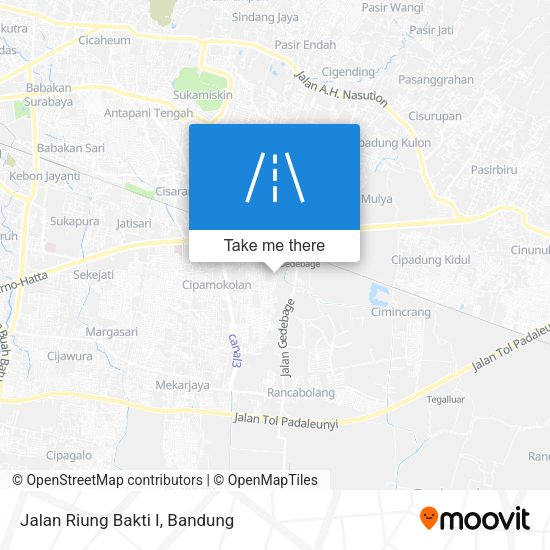 Jalan Riung Bakti I map