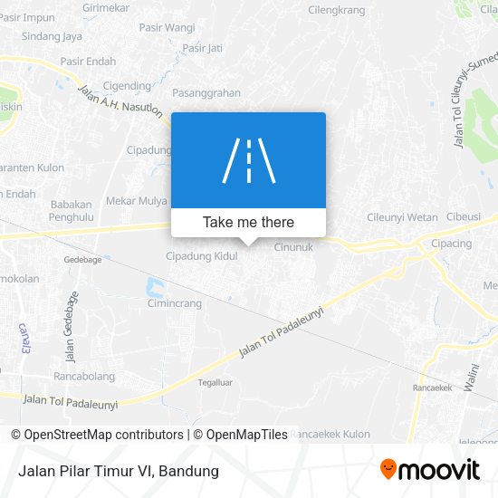 Jalan Pilar Timur VI map