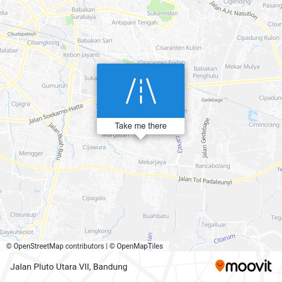 Jalan Pluto Utara VII map