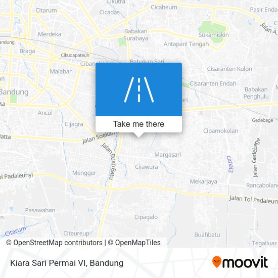 Kiara Sari Permai VI map