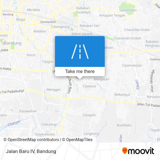 Jalan Baru IV map