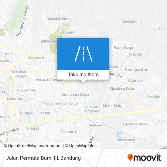 Jalan Permata Bumi III map