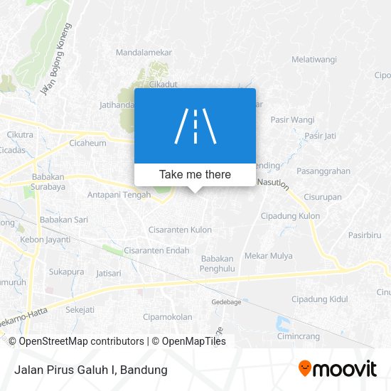 Jalan Pirus Galuh I map