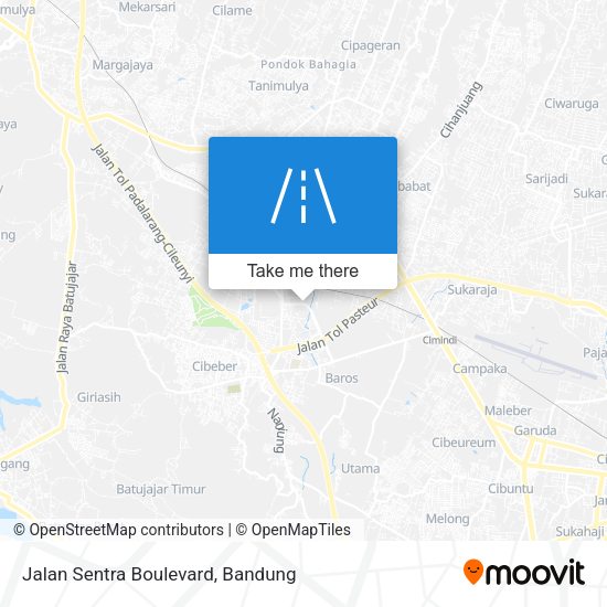 Jalan Sentra Boulevard map