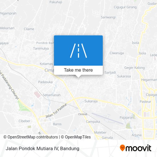 Jalan Pondok Mutiara IV map
