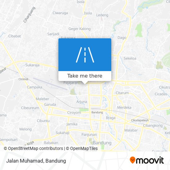 Jalan Muhamad map