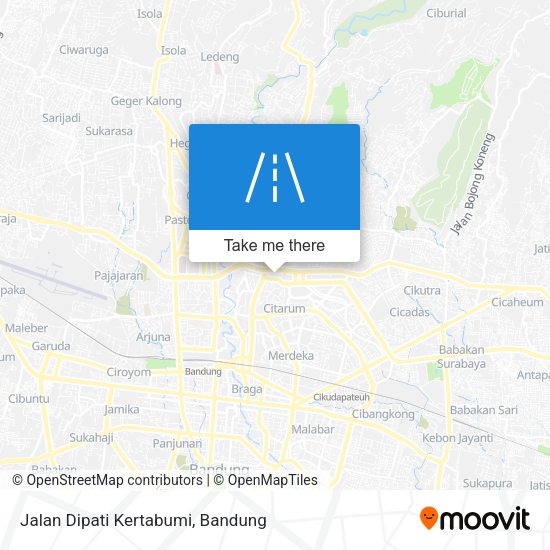 Jalan Dipati Kertabumi map