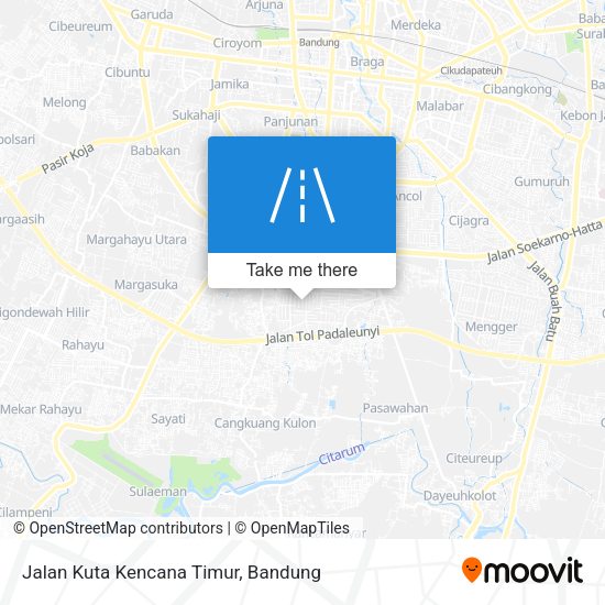 Jalan Kuta Kencana Timur map