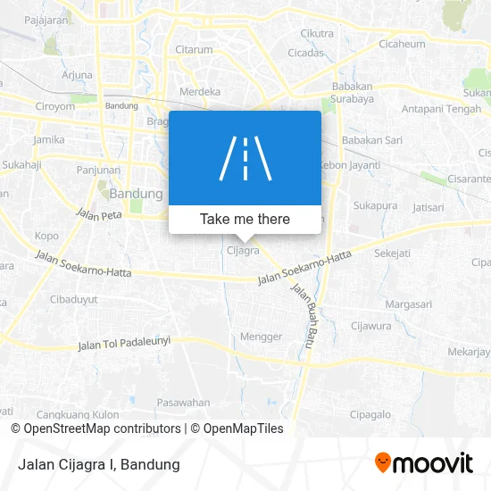 Jalan Cijagra I map
