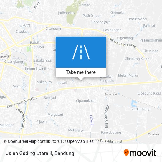 Jalan Gading Utara II map