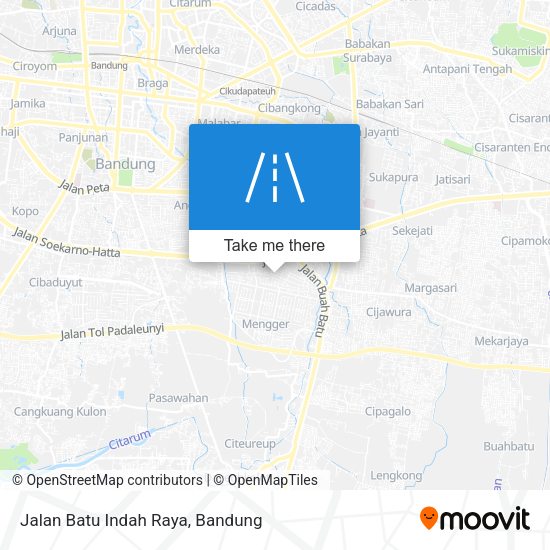 Jalan Batu Indah Raya map