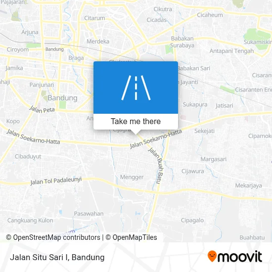 Jalan Situ Sari I map